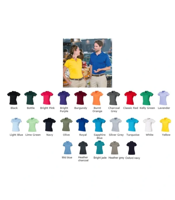 Henbury H476 Womens Coolplus polo shirt